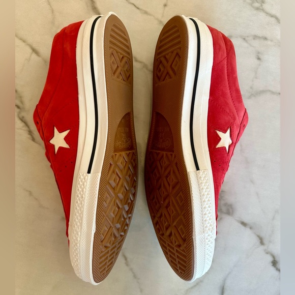 COPY - NEW Converse One Star Ox Suede Red Size 13 LIMITED EDITION. - Picture 4 of 14